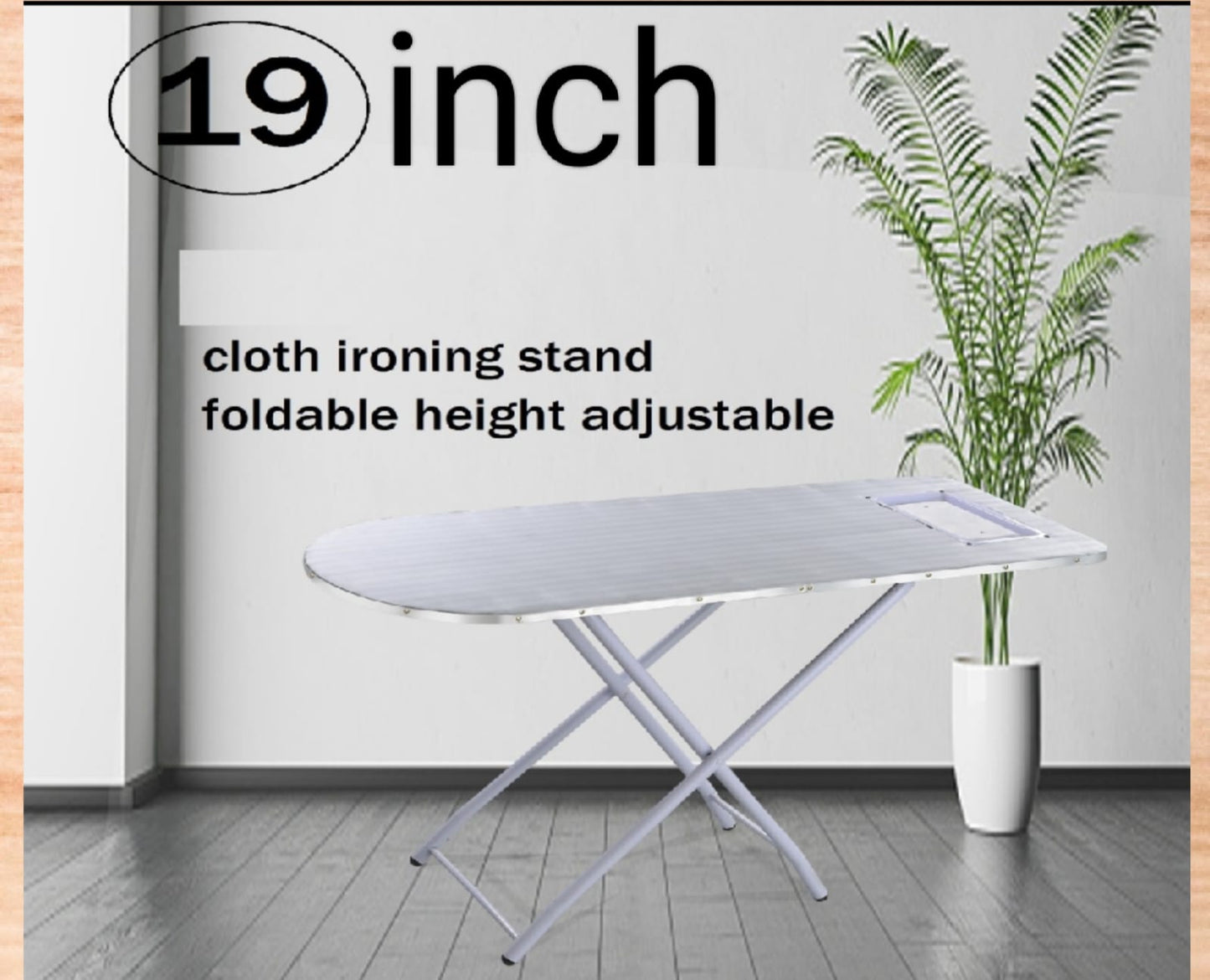 Cloth Ironing Stand Foldable Height Adjustable