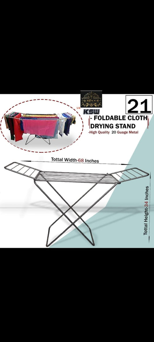 Foldable Cloth Drying Stand